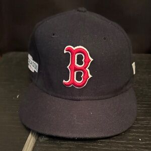 Boston Red Sox New Era 2016 Postseason Hat Size 7